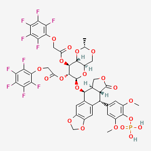 molecular formula C45H35F10O20P B1681876 Tafluposide CAS No. 179067-42-6