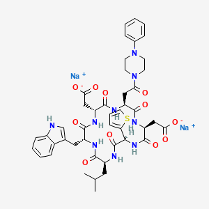 molecular formula C44H49N9Na2O11S B1681880 Tak 044 CAS No. 157380-72-8