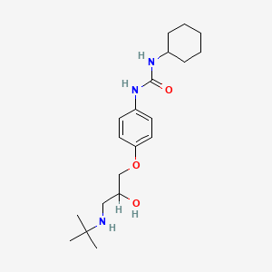 molecular formula C20H33N3O3 B1681881 Talinolol CAS No. 57460-41-0