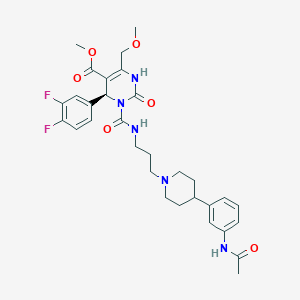 molecular formula C31H37F2N5O6 B1681885 SNAP-7941 CAS No. 387825-78-7
