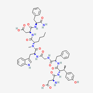 molecular formula C56H68N10O13 B1681889 Snf 8814 CAS No. 137442-16-1