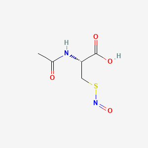 molecular formula C5H8N2O4S B1681894 S-nitroso-N-acetylcysteine CAS No. 56577-02-7
