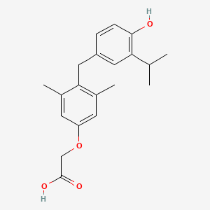 molecular formula C20H24O4 B1681897 索贝替隆 CAS No. 211110-63-3
