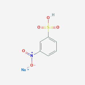 molecular formula C6H5NNaO5S+ B1681898 Sodium 3-nitrobenzenesulfonate CAS No. 127-68-4