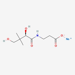 molecular formula C9H16NNaO5 B1681899 Sodium pantothenate CAS No. 867-81-2