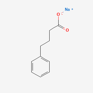 molecular formula C10H11NaO2 B1681901 Sodium phenylbutyrate CAS No. 1716-12-7