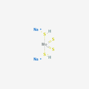 molecular formula Na2MoS4<br>H2MoNa2S4 B1681903 Sodium thiomolybdate(VI) CAS No. 18198-15-7