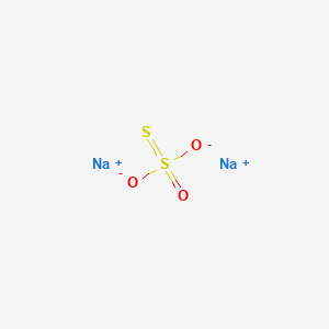 molecular formula H2NaO3S2 B1681904 Sodium thiosulfate CAS No. 7772-98-7