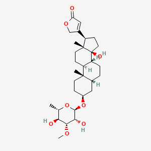 molecular formula C30H46O8 B1681913 Solanoside CAS No. 4356-33-6