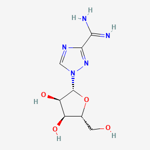 molecular formula C8H13N5O4 B1681930 Viramidine CAS No. 119567-79-2
