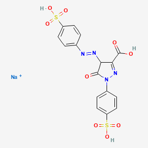 molecular formula C16H12N4NaO9S2+ B1681934 FD & C Yellow no. 5 CAS No. 1934-21-0