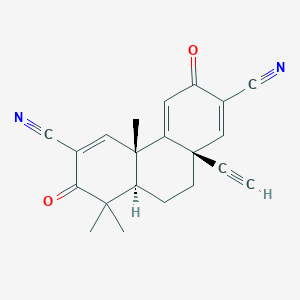molecular formula C21H18N2O2 B1681945 TBE 31 CAS No. 936475-62-6