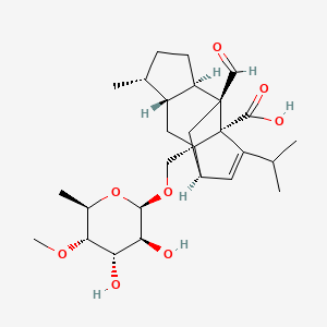 molecular formula C27H40O8 B1681957 Sordarin CAS No. 11076-17-8