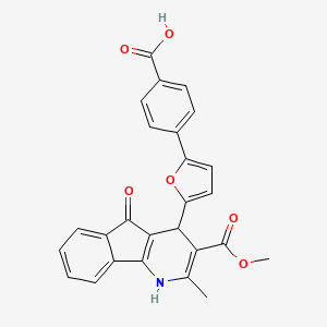 molecular formula C26H19NO6 B1681959 Sortin1 CAS No. 503837-98-7