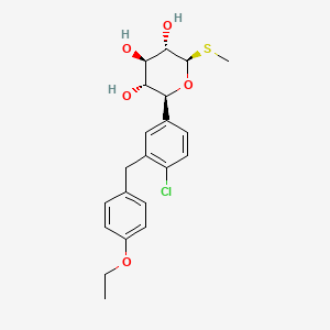 molecular formula C21H25ClO5S B1681961 Sotagliflozin CAS No. 1018899-04-1