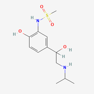 B1681963 Soterenol CAS No. 13642-52-9