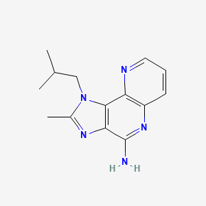 molecular formula C14H17N5 B1681965 索替利莫德 CAS No. 227318-75-4