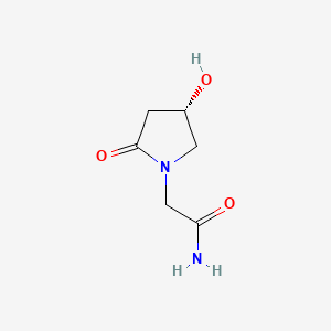 molecular formula C6H10N2O3 B1681968 (S)-Oxiracetam CAS No. 88929-35-5