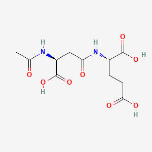 molecular formula C11H16N2O8 B1681972 Spaglumic Acid CAS No. 4910-46-7