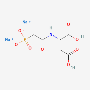 molecular formula C6H8NNa2O8P B1681976 Sparfosate sodium CAS No. 66569-27-5