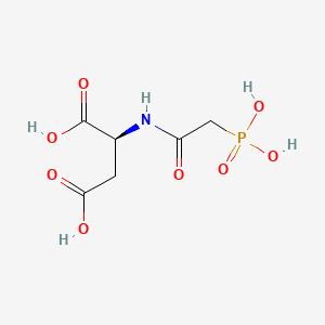 molecular formula C6H10NO8P B1681977 Sparfosic acid CAS No. 51321-79-0