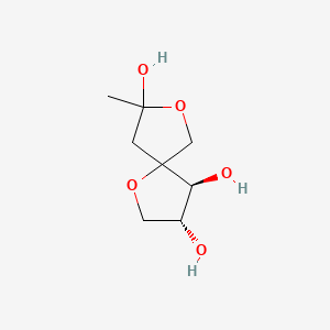 molecular formula C8H14O5 B1681981 Sphydrofuran CAS No. 11072-19-8