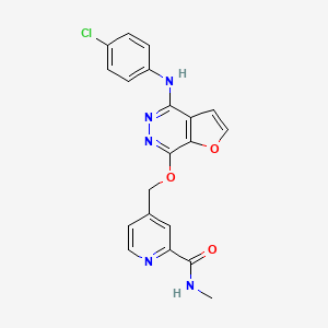 molecular formula C20H16ClN5O3 B1682010 Telatinib CAS No. 332012-40-5