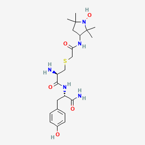 molecular formula C23H33N5O6S B1682021 Tempoacmcta CAS No. 60112-10-9