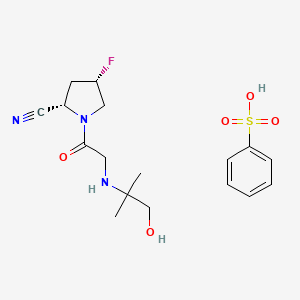 molecular formula C17H24FN3O5S B1682025 TS-021 
