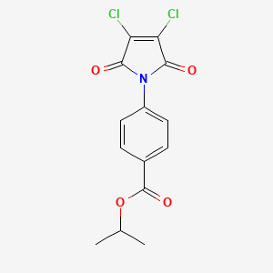 molecular formula C14H11Cl2NO4 B1682027 TSI-01 