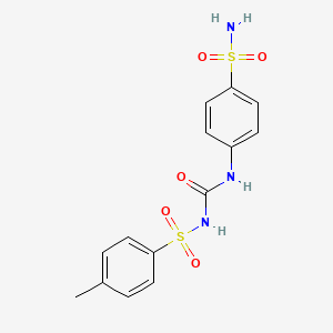 molecular formula C14H15N3O5S2 B1682029 ts-SA 