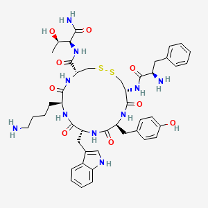 molecular formula C45H58N10O9S2 B1682031 Tt-232 CAS No. 147159-51-1