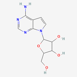 molecular formula C11H14N4O4 B1682034 Tubercidin CAS No. 69-33-0