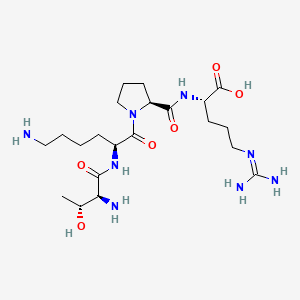 molecular formula C21H40N8O6 B1682037 Polytuftsin CAS No. 9063-57-4
