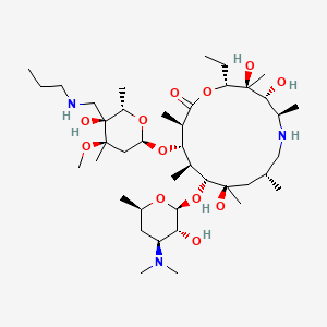 molecular formula C41H79N3O12 B1682039 Tulathromycin A CAS No. 217500-96-4