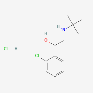molecular formula C12H19Cl2NO B1682041 Tulobuterol Hydrochloride CAS No. 56776-01-3