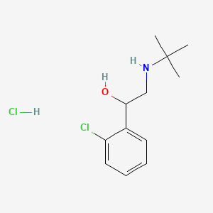 molecular formula C12H19Cl2NO B1682041 Tulobuterol hydrochloride CAS No. 56776-01-3