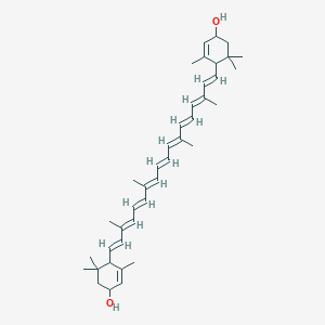 molecular formula C40H56O2 B1682045 Tunaxanthin CAS No. 12738-95-3