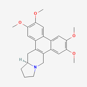 molecular formula C24H27NO4 B1682047 Tylophorine CAS No. 482-20-2