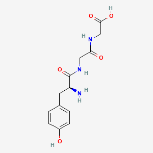 molecular formula C13H17N3O5 B1682048 Enkephalin(1-3) CAS No. 21778-69-8