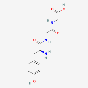 molecular formula C13H17N3O5 B1682048 Tyr-gly-gly CAS No. 21778-69-8