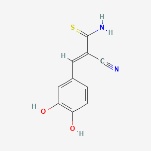 molecular formula C10H8N2O2S B1682049 Tyrphostin 47 CAS No. 118409-60-2