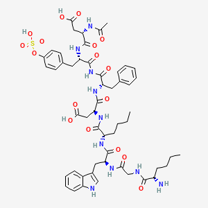 molecular formula C53H68N10O17S B1682053 U-67827E CAS No. 103494-23-1