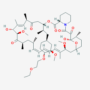 molecular formula C55H87NO14 B1682062 Umirolimus CAS No. 851536-75-9