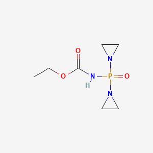 molecular formula C7H14N3O3P B1682068 Uredepa CAS No. 302-49-8