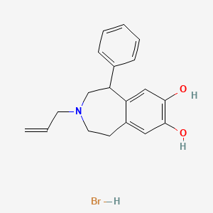 molecular formula C19H22BrNO2 B1682076 SKF 77434 hydrobromide CAS No. 300561-58-4