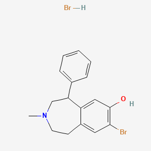 molecular formula C17H19Br2NO B1682079 SKF 83566 hydrobromide CAS No. 108179-91-5