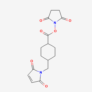 molecular formula C16H18N2O6 B1682087 Smcc CAS No. 64987-85-5