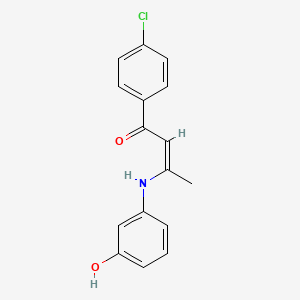 molecular formula C16H14ClNO2 B1682089 SMER18 