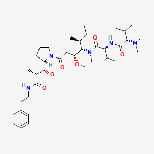 molecular formula C39H67N5O6 B1682096 Soblidotin CAS No. 149606-27-9